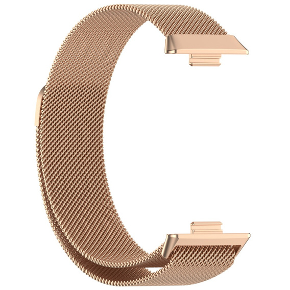 Βραχιόλι Μιλάνο για Huawei Watch Fit 4 / 4 Pro / 3, ροζ χρυσό