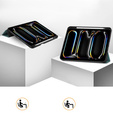 Θήκη για iPad Pro 11" 2024 (5 gen.), Smartcase με χώρο για γραφίδα, πράσινη