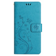 Θήκη με πτερύγιο για Xiaomi Redmi Note 13 Pro+, Butterfly, μπλε