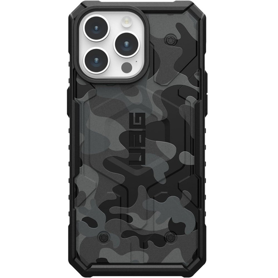 Urban Armor Gear Θήκη για iPhone 15 Pro Max, Pathfinder MagSafe Camo, μαύρη