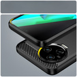 Θήκη για Infinix Note 12 2023, Carbon, μαύρη