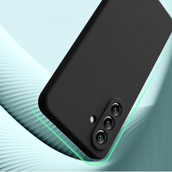 Θήκη για Samsung Galaxy A56 5G, Silicone Lite, μαύρη