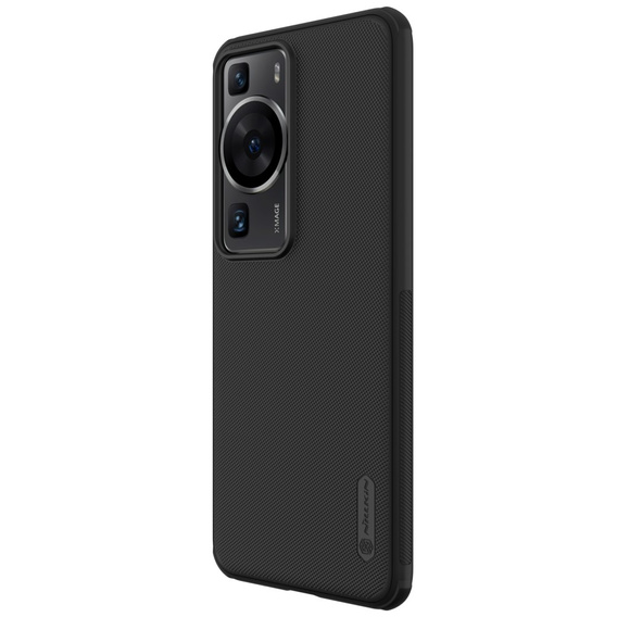 NILLKIN θήκη για Huawei P60 / P60 Pro, θήκη Super Frosted Shield, μαύρη