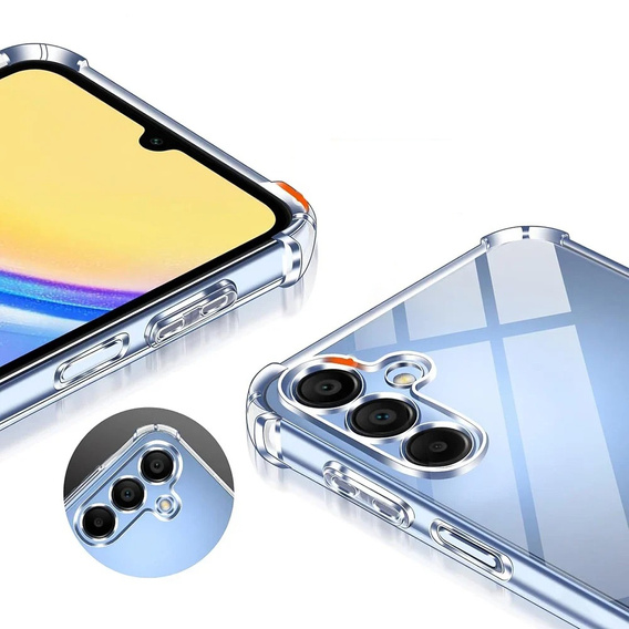 Θήκη για Samsung Galaxy A16, Dropproof, διαφανής