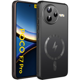Θήκη για Xiaomi Poco F7 Pro, MagSafe, μαύρη