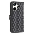 Θήκη με πτερύγιο για Infinix Hot 30, Wallet, BINFEN COLOR, μαύρη