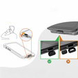 Θήκη για iPhone Air, αδιάβροχη IP68, SHELLBOX MagSafe, μαύρο