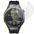 2x ERBORD μετριασμένο γυαλί για Huawei Watch GT 5 Pro 46mm, με πλαίσιο τοποθέτησης