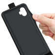Θήκη με πτερύγιο για Samsung Galaxy Xcover 7 Pro, Flip, μαύρη