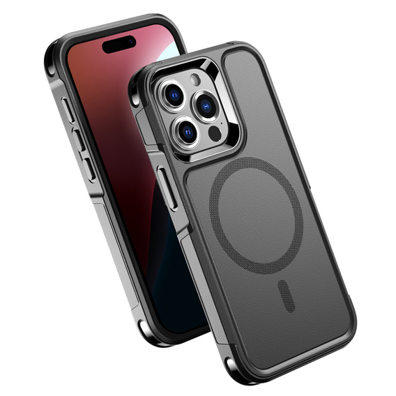 Θήκη για iPhone 16 Pro, MagForce MagSafe, μαύρη