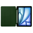 Θήκη για iPad Air 13" 2025/2024 (7/6 gen.), Smartcase με χώρο για γραφίδα, σκούρα πράσινη