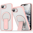 Θήκη για Iphone 16E, Kickstand Matt Case, για MagSafe, ροζ