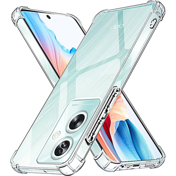 Θήκη για Oppo A79 5G, Dropproof, διαφανής