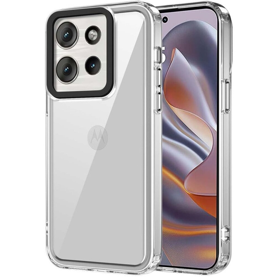 Θήκη για Motorola Edge 50 Neo / Motorola ThinkPhone 25, Fusion Hybrid, διαφανής
