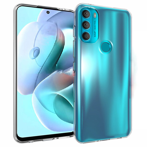 Λεπτή θήκη για Motorola Moto G71 5G, Slim, διαφανής