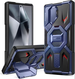 Θήκη Tongate MECH MagSafe Series σε σκούρο μπλε χρώμα για Samsung Galaxy S24 Ultra