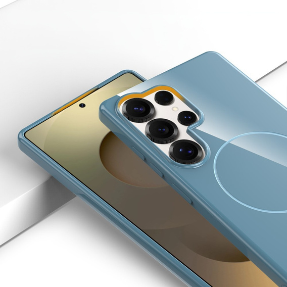 Θήκη για Samsung Galaxy S25 Ultra, GKK Leather, μαύρη