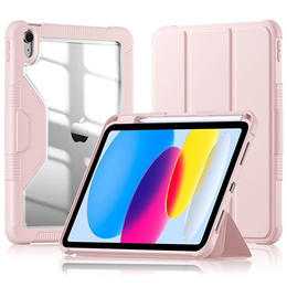 Θήκη για iPad 11" 2025 A16 (11 gen.) / iPad 10.9" 2022 (10 gen.), Smartcase Hybrid, με χώρο για γραφίδα, ροζ