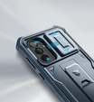 Θωρακισμένη θήκη για Samsung Galaxy A56 5G, Dexnor Full Body (Two Frames), μπλε