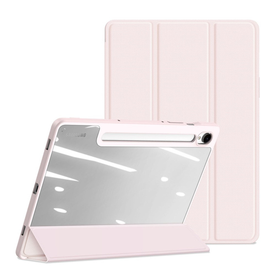 Θήκη για Samsung Galaxy Tab S10 Lite / S10 FE / S9 FE, Dux Ducis TOBY, ροζ