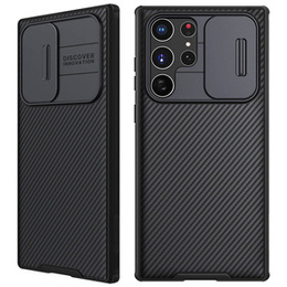 Θήκη για Samsung Galaxy S23 Ultra, θωρακισμένη Nillkin, CamShield Pro, μαύρη