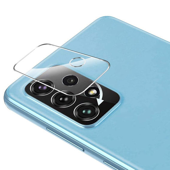 Μετριασμένο γυαλί για κάμερα για το Samsung Galaxy A53 5G, μπλε