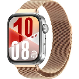 Βραχιόλι Μιλάνο για Huawei Watch Fit 4 / 4 Pro / 3, ροζ χρυσό