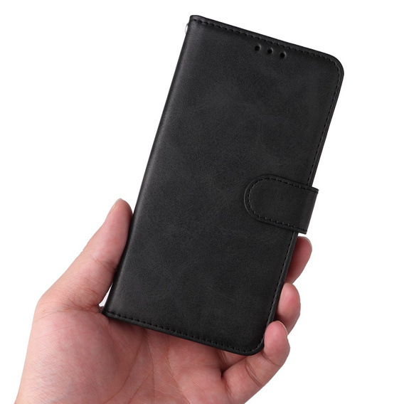 Θήκη με πτερύγιο για Samsung Galaxy A34 5G, Leather Wallet, μαύρη