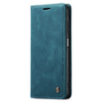 θήκη CASEME για Samsung Galaxy M33 5G, Leather Wallet Case, μπλε