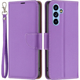 Θήκη με πτερύγιο για Samsung Galaxy A54 5G, Wallet Litchi Magnet, μωβ