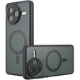 Θήκη για Xiaomi Poco F7 Pro, για MagSafe, ERBORD Μatt Case, μαύρη