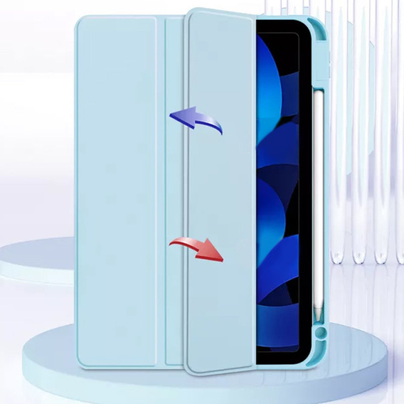 Θήκη για iPad 10.9 2022 10 Gen, Smartcase Hybrid, με χώρο για γραφίδα, μπλε