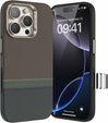 BENKS Kevlar Magnetic Armor Pro Prestige 600D Y065 θήκη για MagSafe με ενεργό κουμπί για iPhone 16 Pro