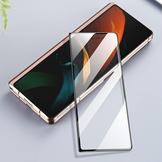 Μετριασμένο γυαλί 3D για Samsung Galaxy Z Fold 4 5G, μαύρη