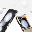 Θωρακισμένη θήκη για Samsung Galaxy Z Flip7 FE / Z Flip6, Armor Shockproof, χρυσή