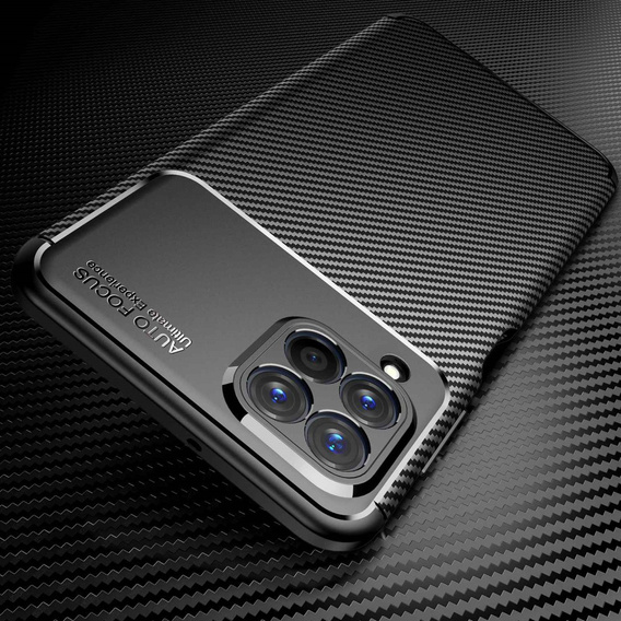 Θήκη για Samsung Galaxy M53 5G, Carbon Gel, μαύρη