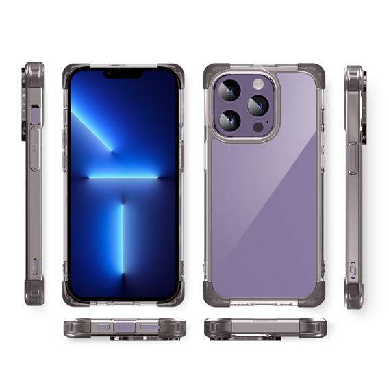 Θήκη για iPhone 13 Pro Max, ERBORD CornerShield, μαύρη
