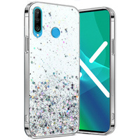 Θήκη για Huawei P30 Lite, Glittery, διαφανής