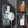 Θήκη για Samsung Galaxy S24 Ultra, ERBORD Impact Guard, MagSafe, μαύρη