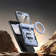 Θήκη Tongate MECH με MagSafe για Samsung Galaxy Z Flip7 FE / Z Flip6, μπλε