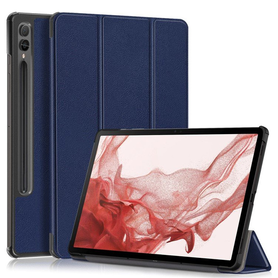 Θήκη για Samsung Galaxy Tab S9 Plus, Smartcase με χώρο για γραφίδα, μπλε