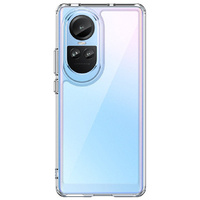 Θήκη για Oppo Reno 10 / 10 Pro, Fusion Hybrid, διαφανής