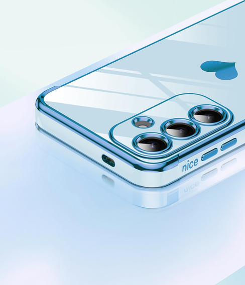 Θήκη για Samsung Galaxy S25 FE, Electro heart, μπλε