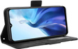 Θήκη με πτερύγιο για Realme Note 70T 4G, Card Slot, μαύρη