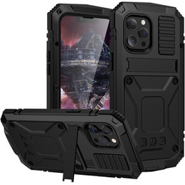 Θωρακισμένη θήκη για iPhone 12 Pro Max, R-JUST, μαύρη