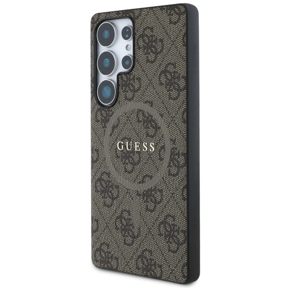 Θήκη GUESS 4G Ring Classic Logo MagSafe για Samsung Galaxy S25 Ultra