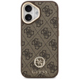 GUESS 4G Strass Logo θήκη για MagSafe με λουράκι για iPhone 17