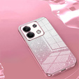 Θήκη για Xiaomi Redmi Note 13 5G, Glitter Case CamShield, ροζ