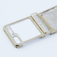 Θήκη για Samsung Galaxy Z Flip 5 5G, Mechanical Legend, χρυσή