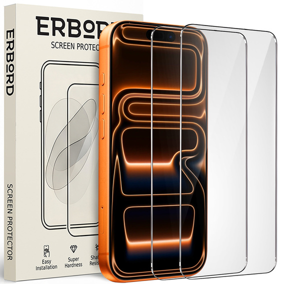 Σκληρό γυαλί 9H (σετ από 2) για iPhone 17 Pro Max